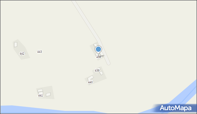 Budy Łańcuckie, Budy Łańcuckie, 438, mapa Budy Łańcuckie