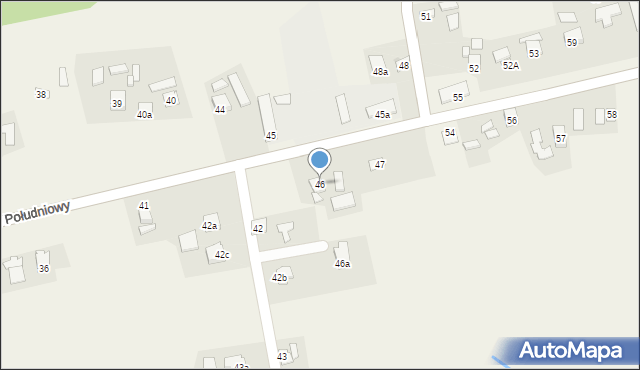 Budy Łańcuckie, Budy Łańcuckie, 46, mapa Budy Łańcuckie