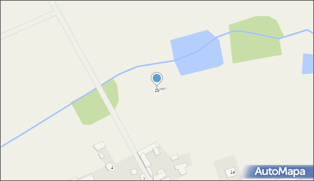 Budy Łękawickie, Budy Łękawickie, 1b, mapa Budy Łękawickie