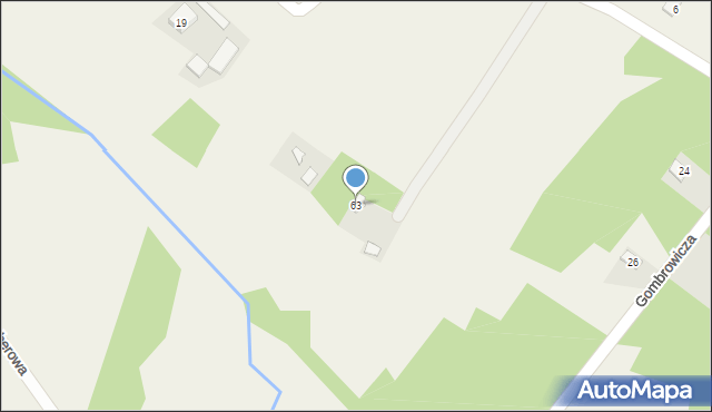 Budy Michałowskie, Budy Michałowskie, 63, mapa Budy Michałowskie