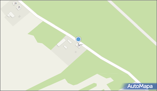 Budy Prywatne, Budy Prywatne, 24, mapa Budy Prywatne