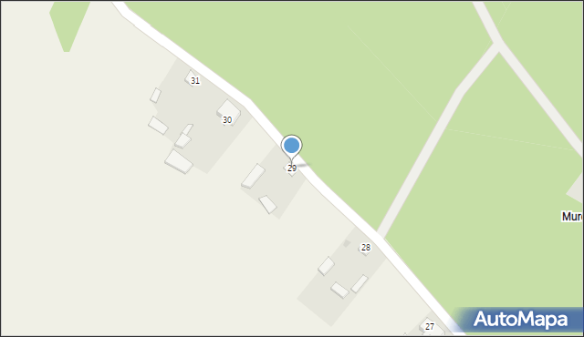 Budy Prywatne, Budy Prywatne, 29, mapa Budy Prywatne