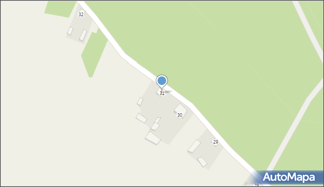 Budy Prywatne, Budy Prywatne, 31, mapa Budy Prywatne