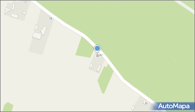 Budy Prywatne, Budy Prywatne, 32, mapa Budy Prywatne