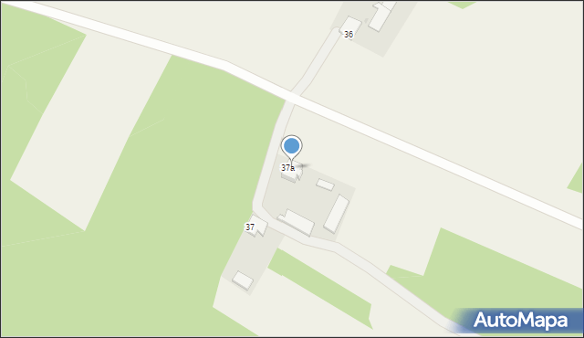 Budy Prywatne, Budy Prywatne, 38, mapa Budy Prywatne