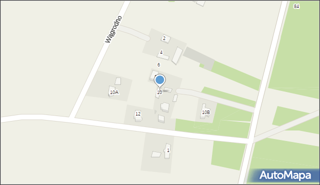 Budy Siennickie, Budy Siennickie, 10, mapa Budy Siennickie