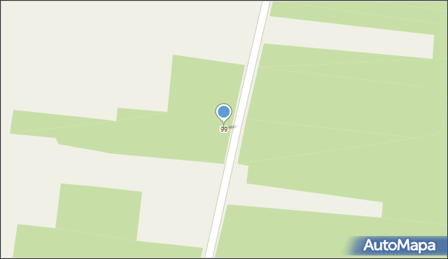 Budy Siennickie, Budy Siennickie, 99, mapa Budy Siennickie