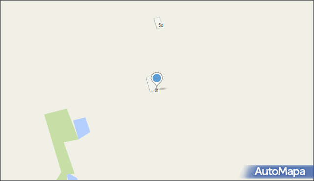 Budy Trzcińskie, Budy Trzcińskie, 6f, mapa Budy Trzcińskie