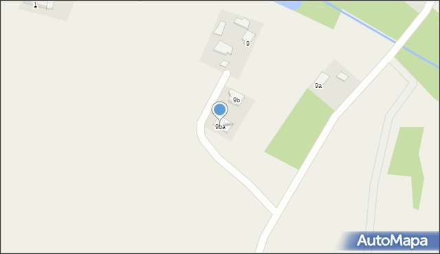 Budy Wolskie, Budy Wolskie, 9ba, mapa Budy Wolskie