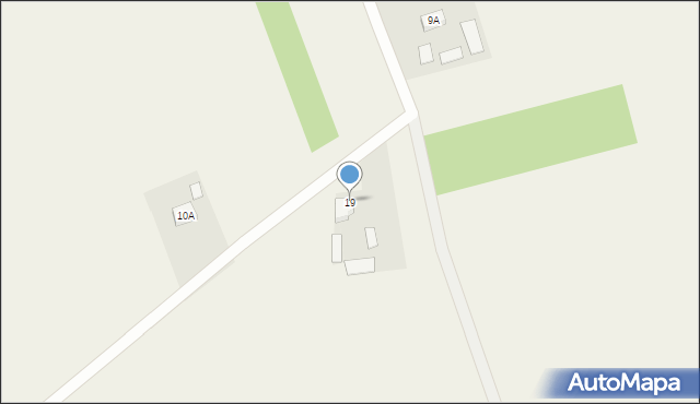 Budy Wolskie, Budy Wolskie, 19, mapa Budy Wolskie