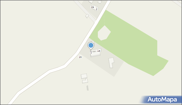 Budzewo, Budzewo, 1, mapa Budzewo