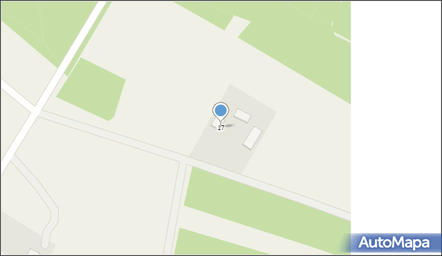 Budzewo, Budzewo, 17, mapa Budzewo