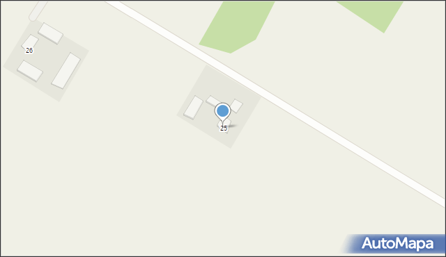 Budzewo, Budzewo, 25, mapa Budzewo