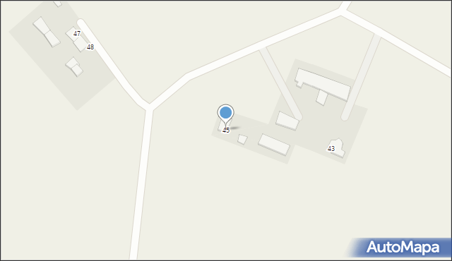 Budzewo, Budzewo, 45, mapa Budzewo