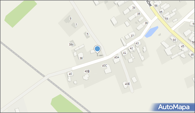 Budziechów, Budziechów, 38a, mapa Budziechów