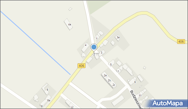 Budzieszowice, Budzieszowice, 2, mapa Budzieszowice