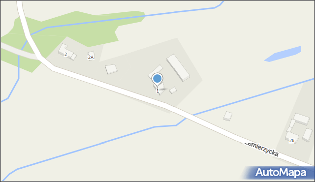 Budzigniew, Budzigniew, 1, mapa Budzigniew