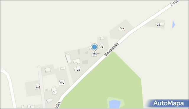 Budzisław Górny, Budzisław Górny, 23b, mapa Budzisław Górny