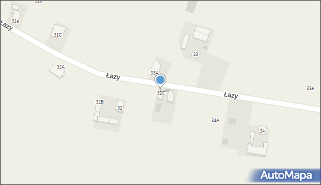 Budzisław Górny, Budzisław Górny, 32C, mapa Budzisław Górny