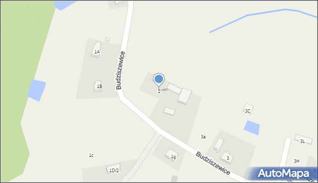 Budziszewice, Budziszewice, 2, mapa Budziszewice