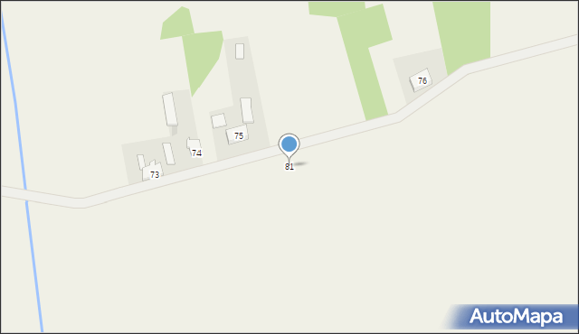 Budziszewko, Budziszewko, 81, mapa Budziszewko