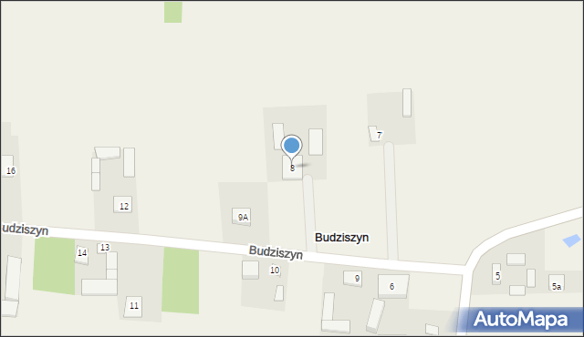 Budziszyn, Budziszyn, 8, mapa Budziszyn