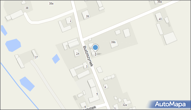 Budziszynek, Budziszynek, 2, mapa Budziszynek