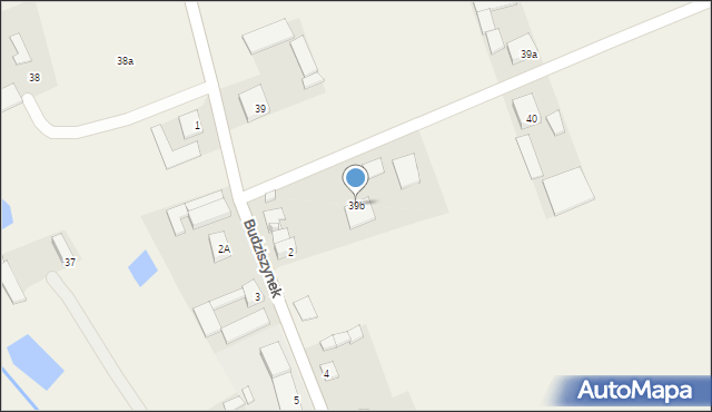 Budziszynek, Budziszynek, 39b, mapa Budziszynek