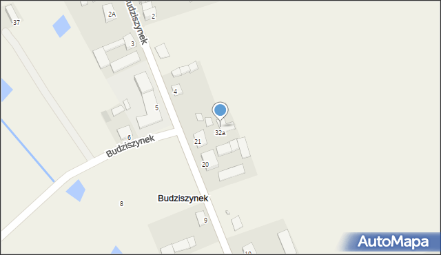 Budziszynek, Budziszynek, 7, mapa Budziszynek