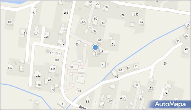 Budzyń, Budzyń, 3, mapa Budzyń