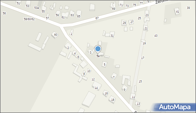 Budzyń, Budzyń, 5a, mapa Budzyń