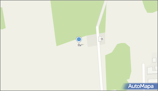 Budzyno, Budzyno, 55a, mapa Budzyno