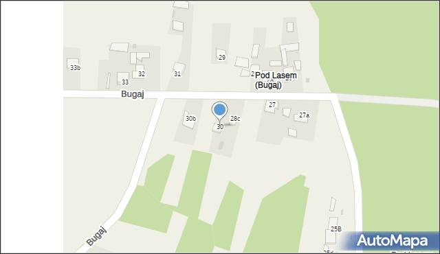 Bugaj, Bugaj, 30, mapa Bugaj