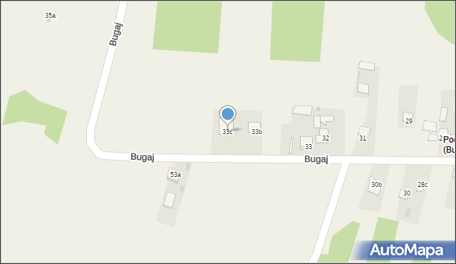 Bugaj, Bugaj, 33c, mapa Bugaj