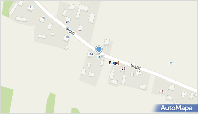 Bugaj, Bugaj, 16, mapa Bugaj