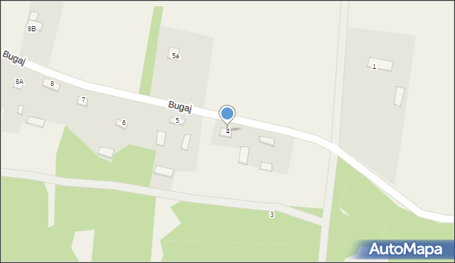 Bugaj, Bugaj, 4, mapa Bugaj