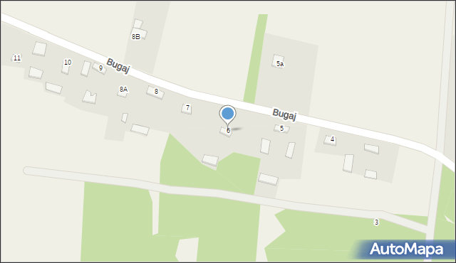 Bugaj, Bugaj, 6, mapa Bugaj