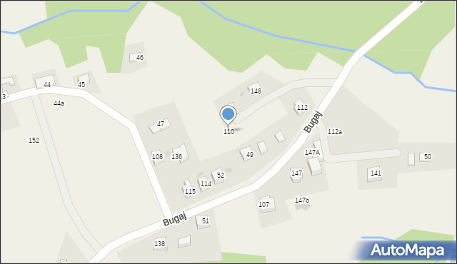 Bugaj, Bugaj, 110, mapa Bugaj