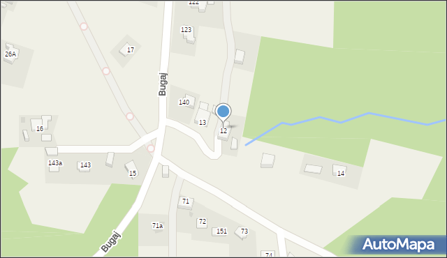 Bugaj, Bugaj, 12, mapa Bugaj