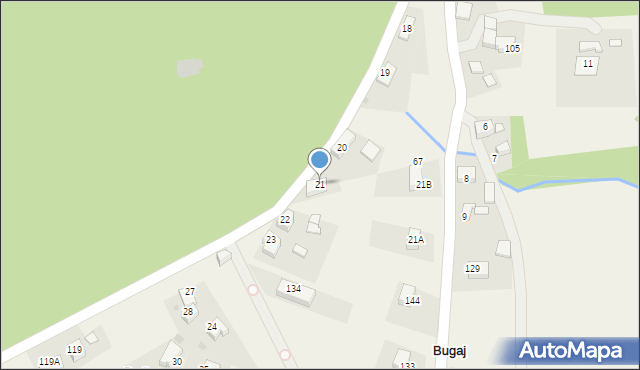 Bugaj, Bugaj, 21, mapa Bugaj