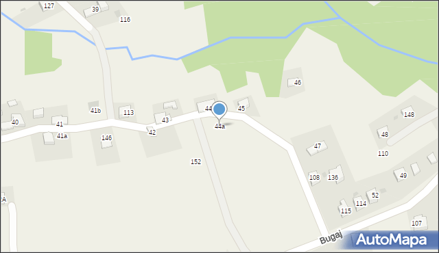 Bugaj, Bugaj, 44a, mapa Bugaj