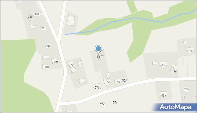 Bugaj, Bugaj, 58, mapa Bugaj