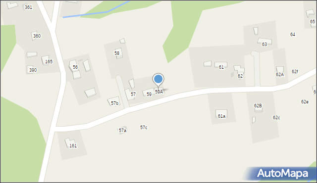 Bugaj, Bugaj, 59A, mapa Bugaj