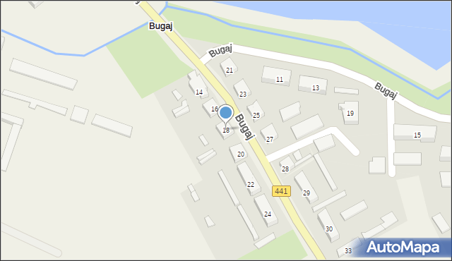 Bugaj, Bugaj, 18, mapa Bugaj