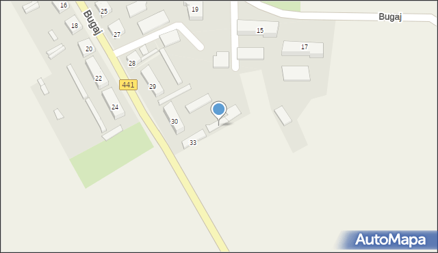 Bugaj, Bugaj, 33, mapa Bugaj