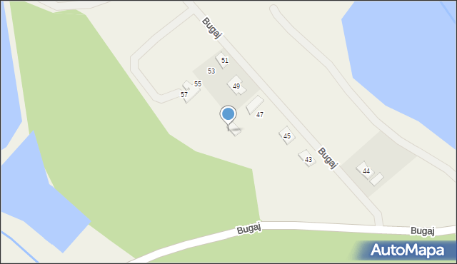 Bugaj, Bugaj, 61, mapa Bugaj