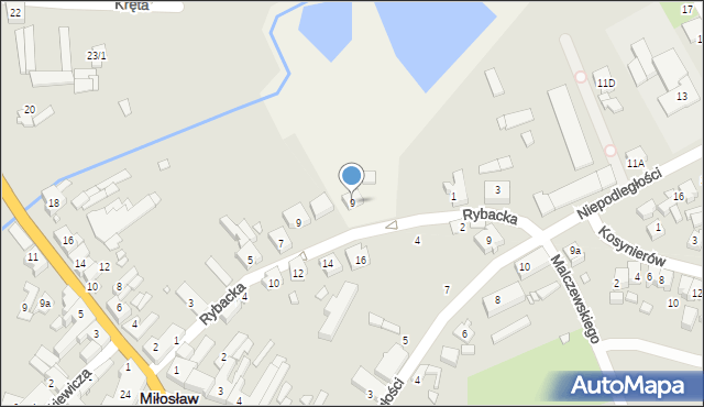 Bugaj, Bugaj, 9, mapa Bugaj