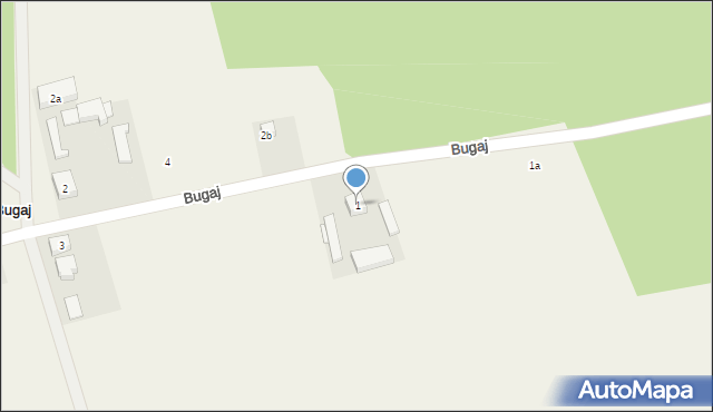 Bugaj, Bugaj, 1, mapa Bugaj