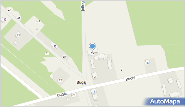 Bugaj, Bugaj, 2a, mapa Bugaj