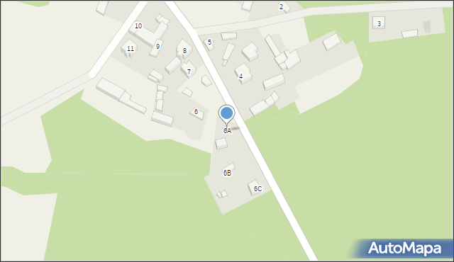 Bugaj, Bugaj, 6A, mapa Bugaj